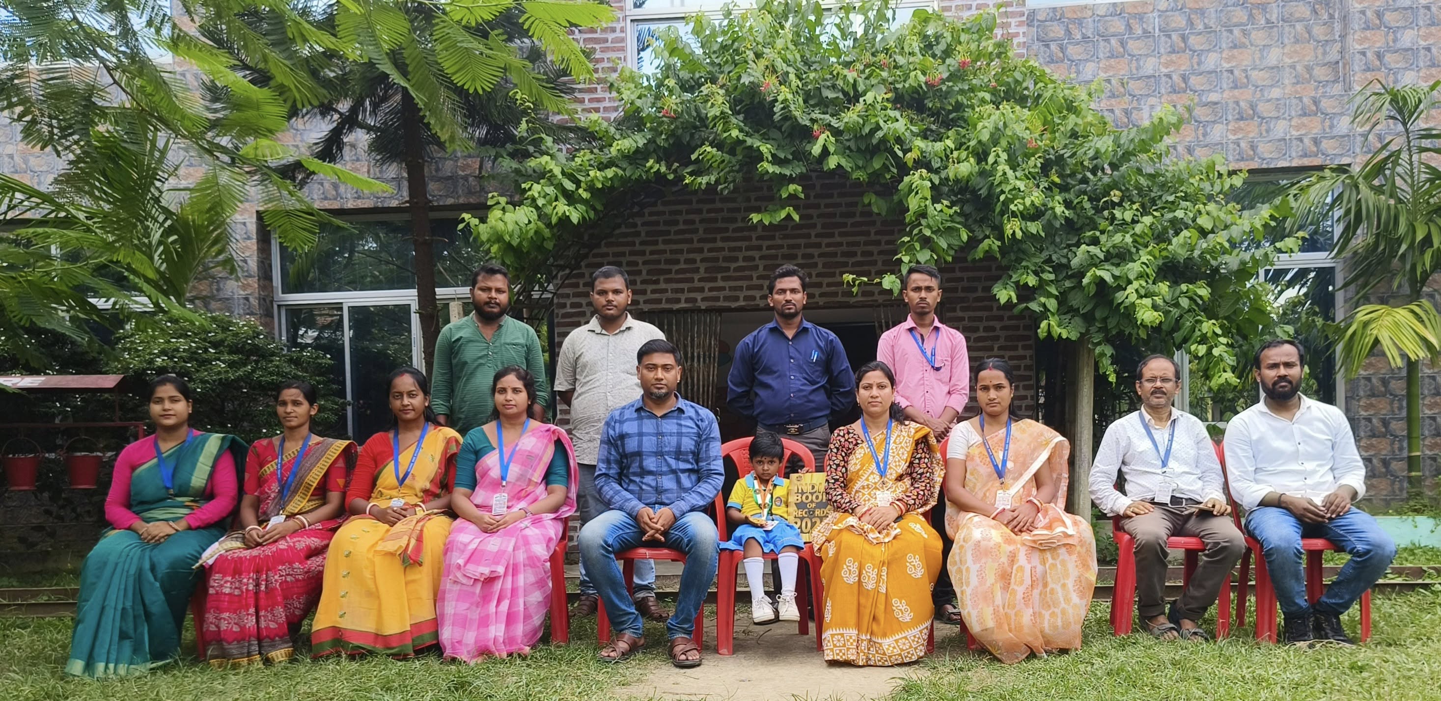 Contemporary classroom with digital learning tools